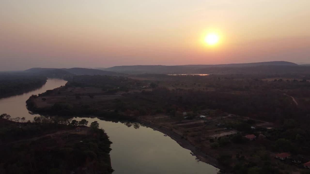 -巴西Cuiaba River - Pantanal视频素材