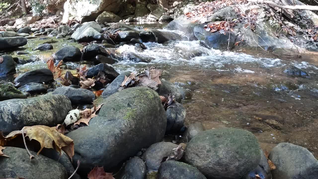 西维吉尼亚流动河视频素材