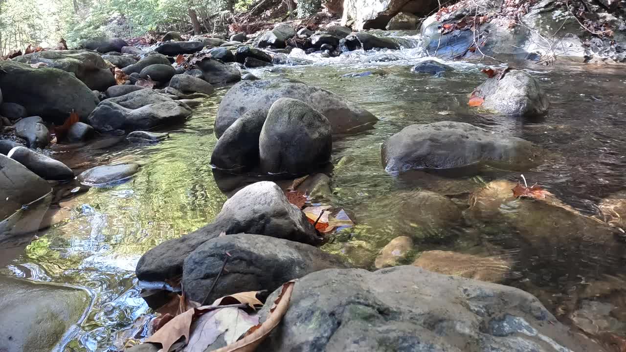 西维吉尼亚流动河视频素材