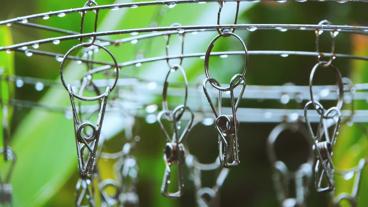 雨天。视频素材