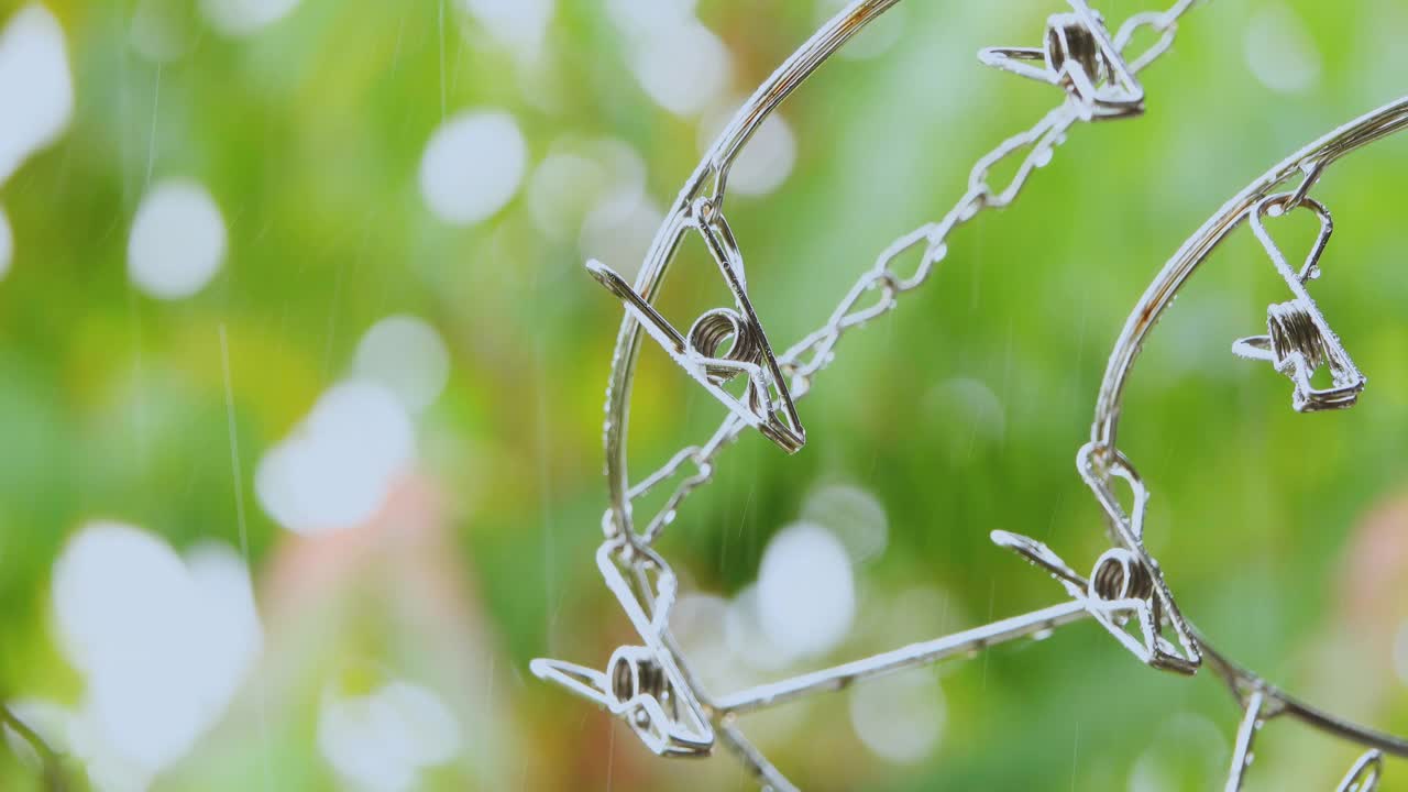 雨天。视频素材