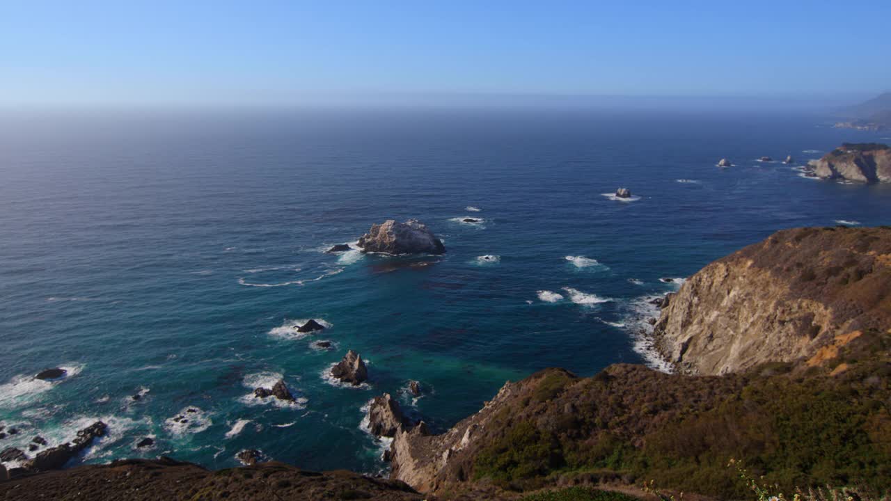 美丽的太平洋海岸视频素材