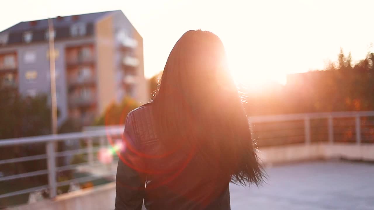 漂亮的女人视频素材