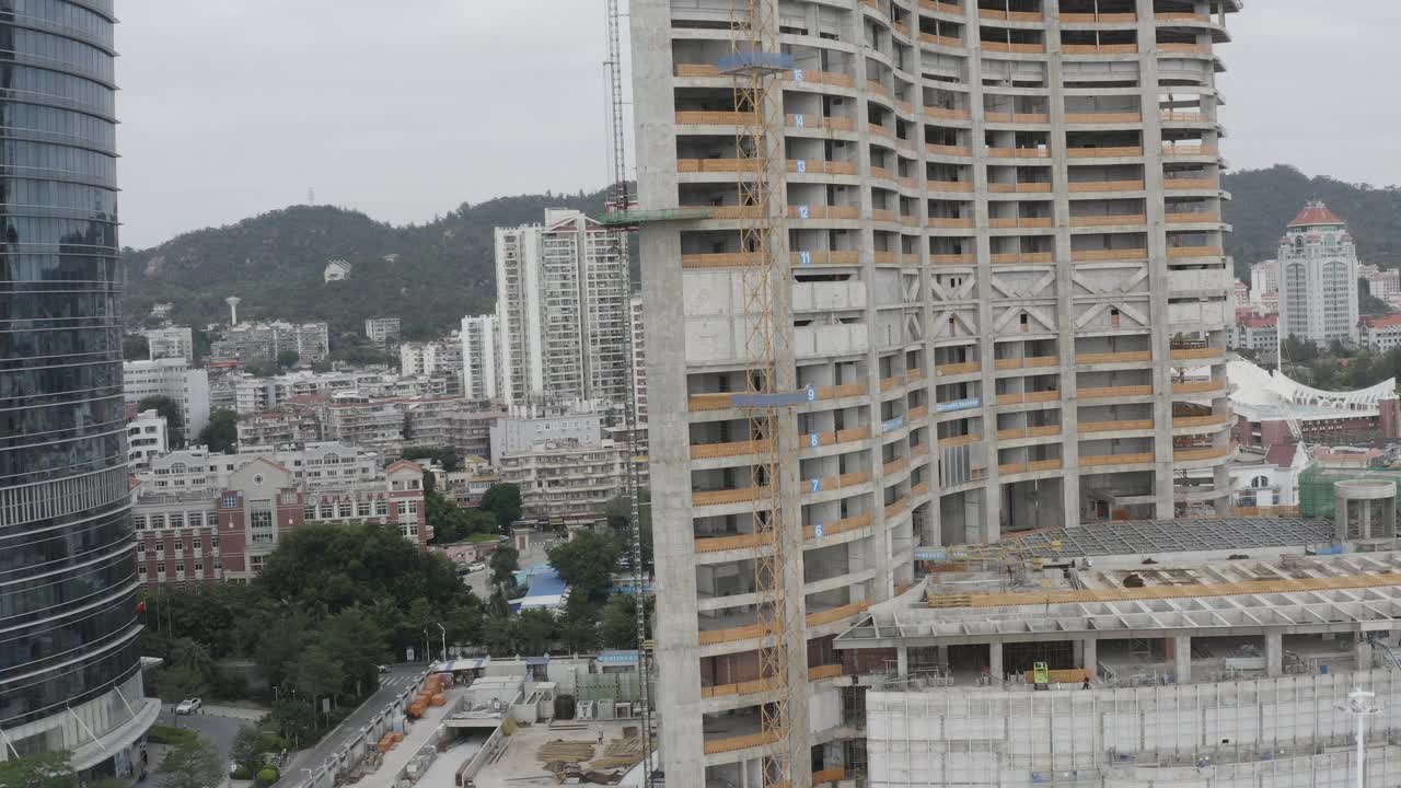 建筑施工视频素材