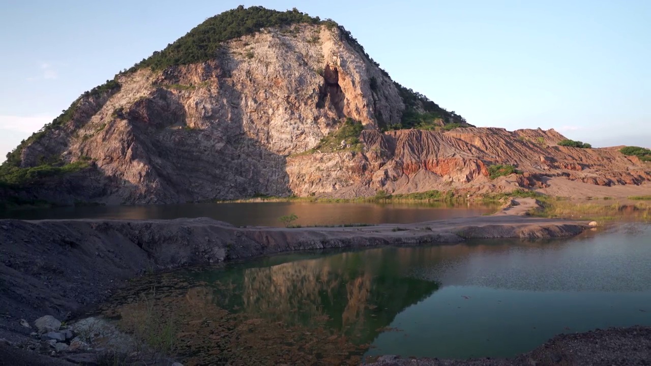 大峡谷是Ratchaburi省的新旅游目的地视频素材