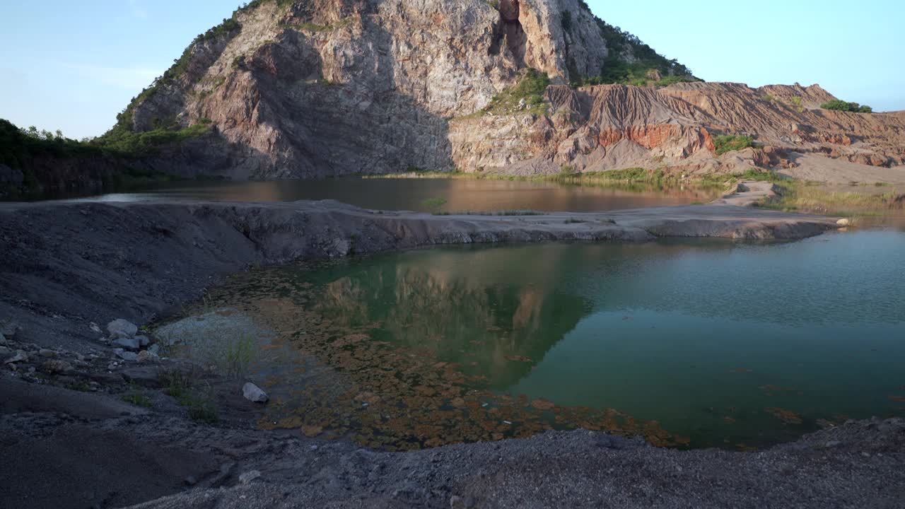 大峡谷是Ratchaburi省的新旅游目的地视频素材