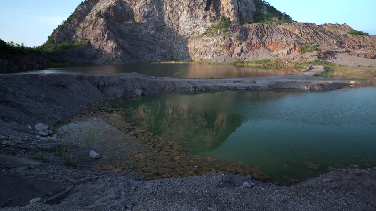 大峡谷是Ratchaburi省的新旅游目的地视频素材