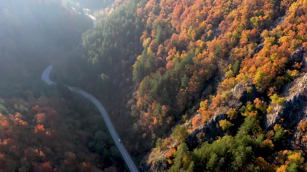 公路旅行视频素材