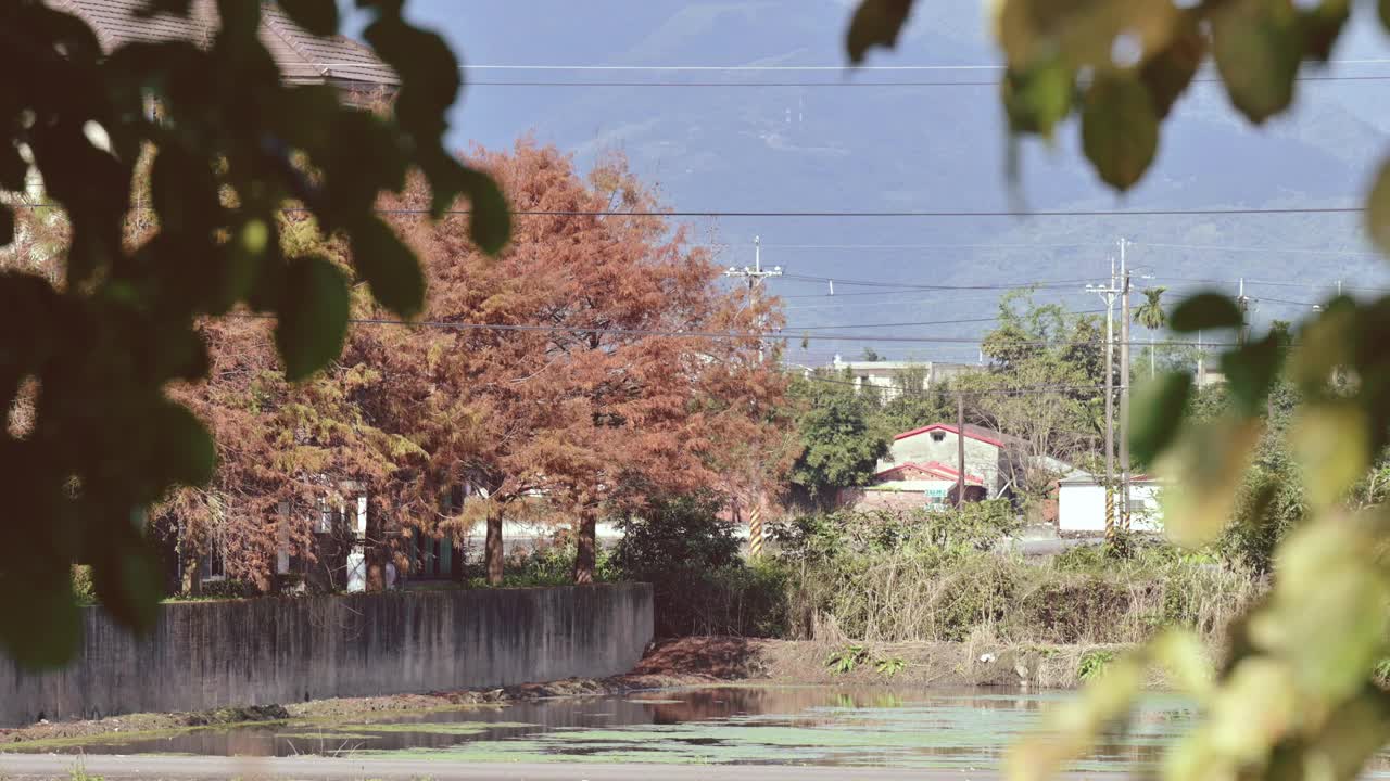 台湾省宜兰县三兴乡视频素材