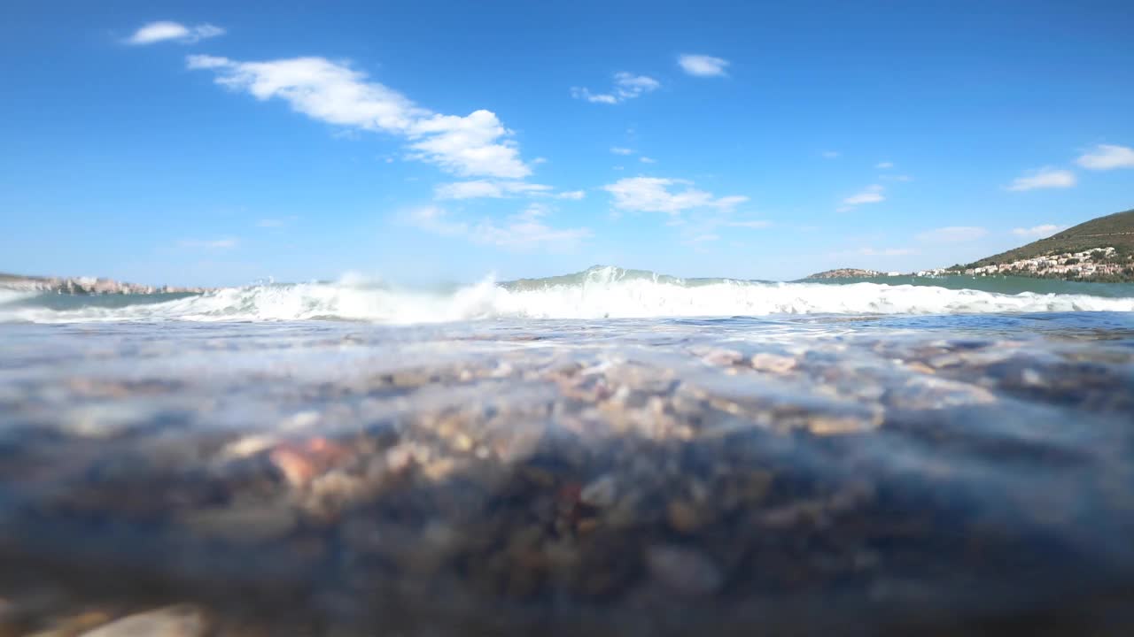 海浪视频素材