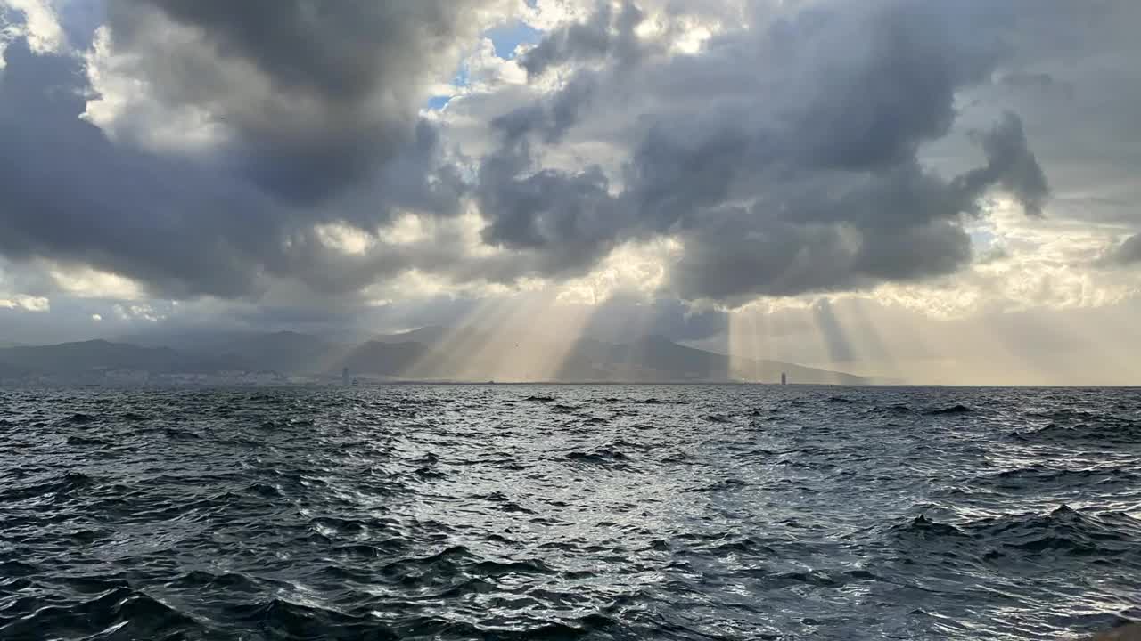 海和天空视频素材