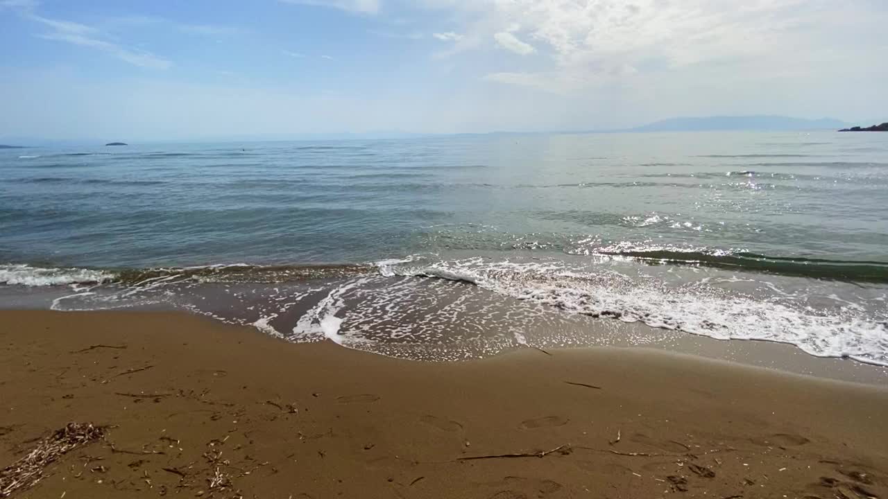 海和天空视频素材