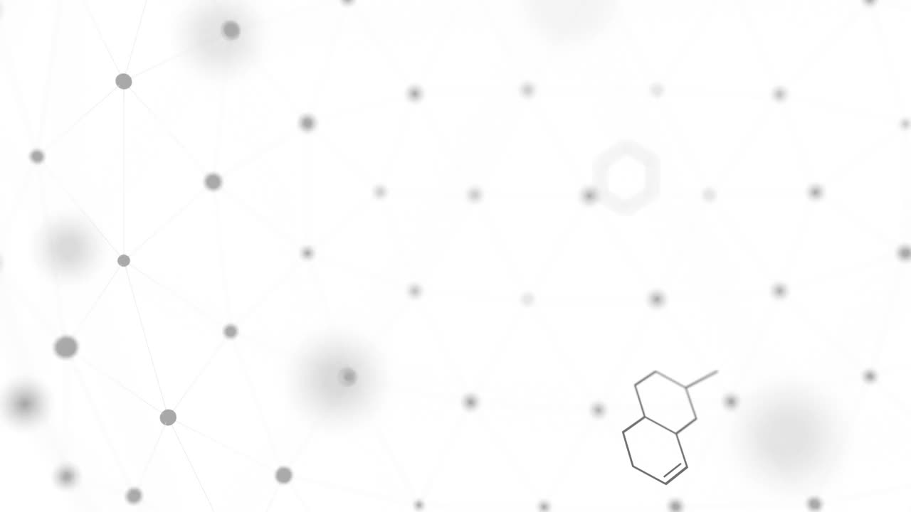 腺嘌呤- DNA和RNA氮碱基的化学结构式视频素材