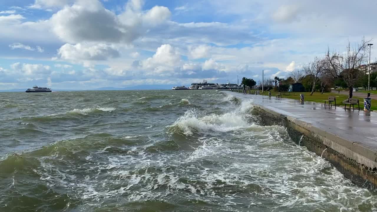 海和天空视频素材