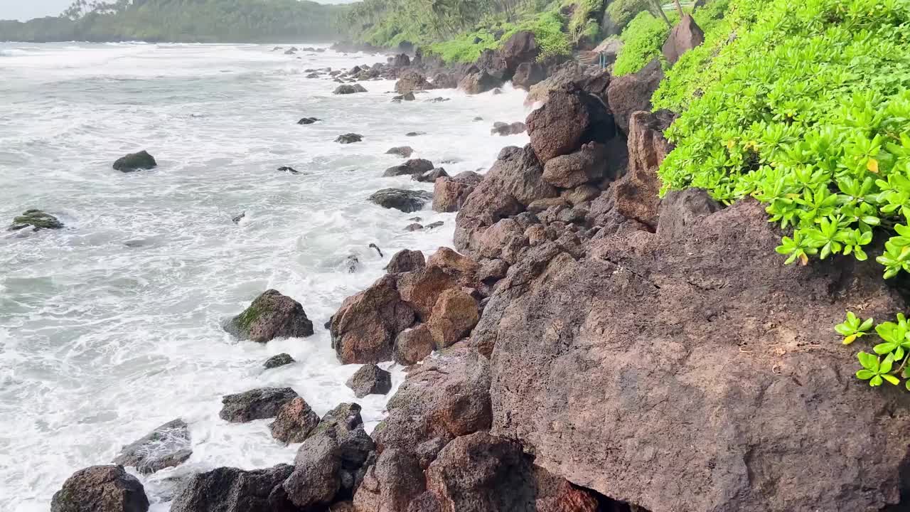 果阿邦拉玛角海滩视频素材