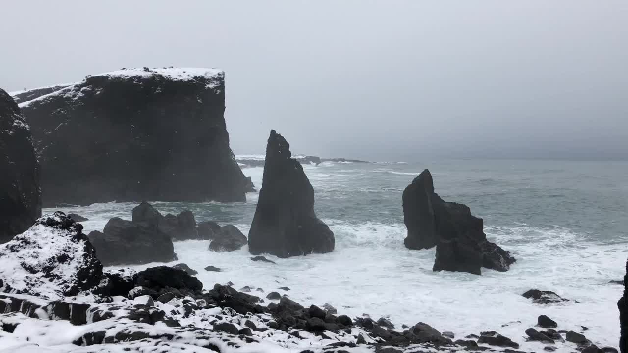 雷克雅那斯塔的录像，雷克雅那半岛视频素材