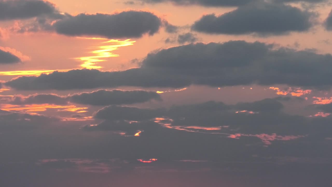 冲绳Shurijo城堡天文台的夜景视频素材