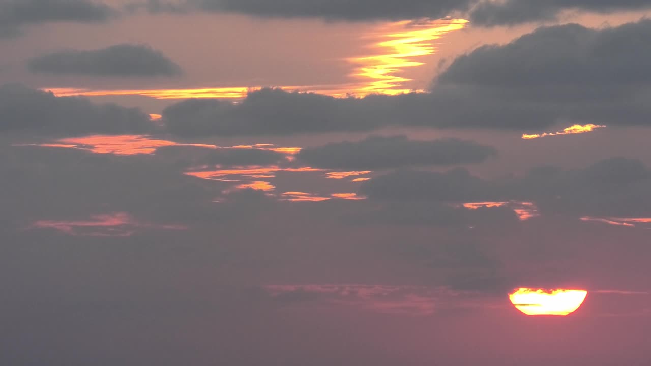 冲绳Shurijo城堡天文台的夜景视频素材