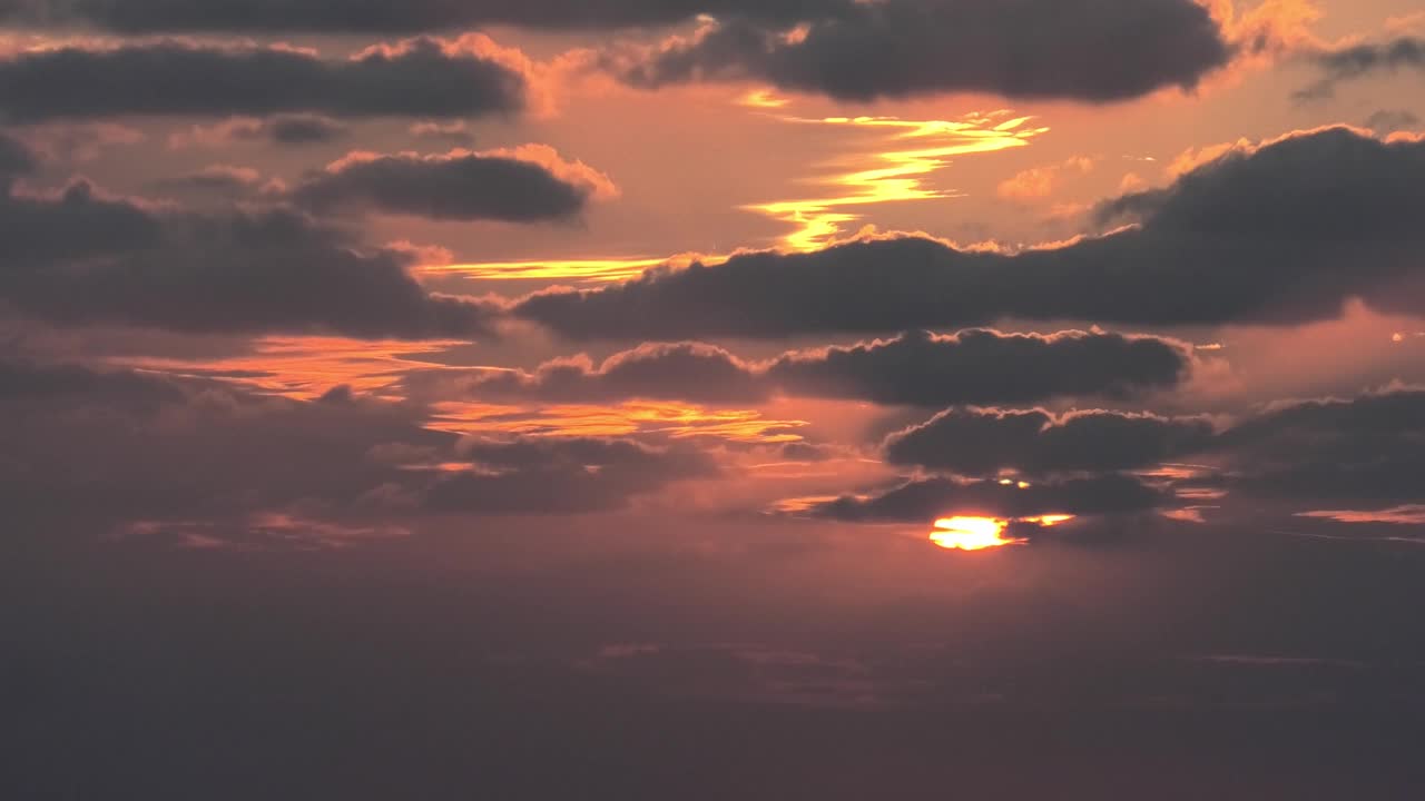 冲绳Shurijo城堡天文台的夜景视频素材