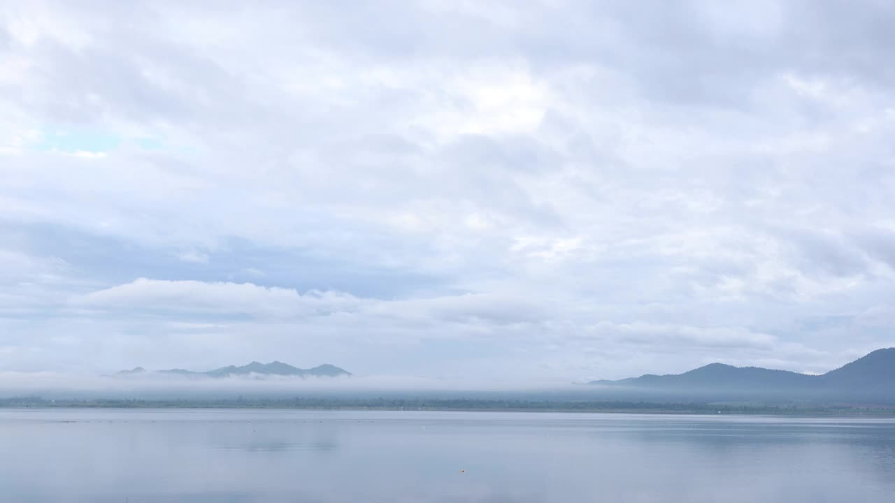 平静的湖面。视频素材