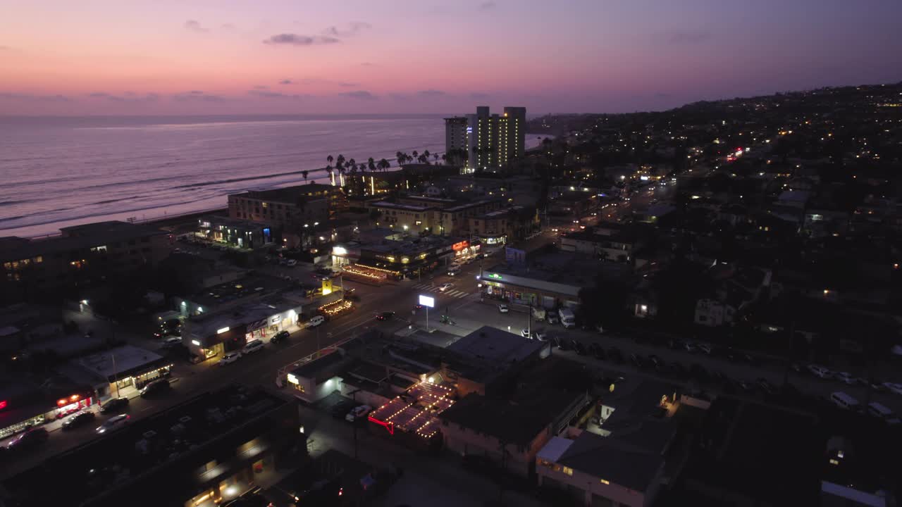 太平洋海滩,视频素材