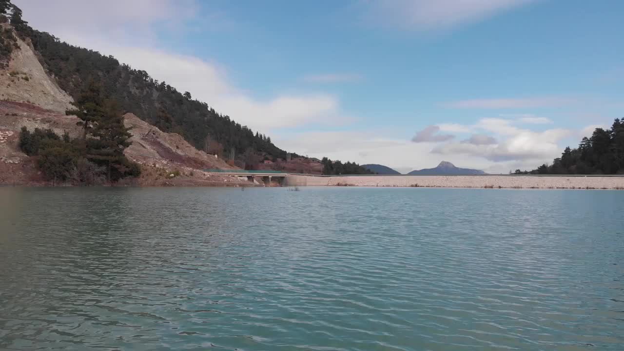 山湖景观视频素材