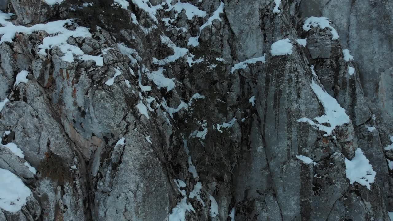 雪的风景视频素材