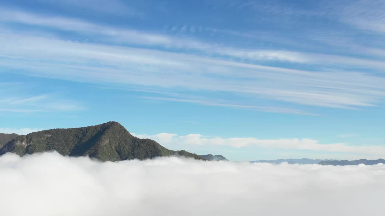 云海山/江原道，韩国视频素材