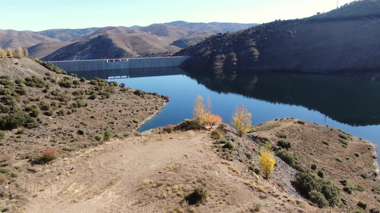 大型水坝视频素材