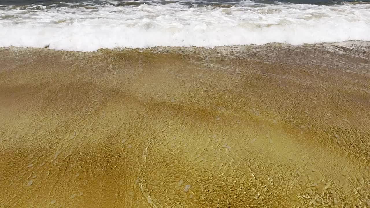 海浪。视频素材