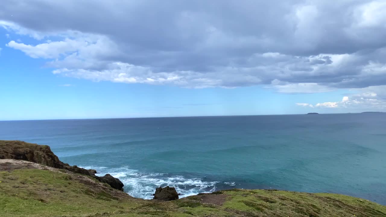 海岬步道视频素材