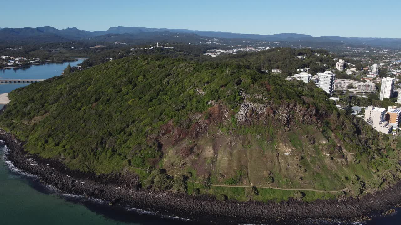 伯利岬和伯利岬，黄金海岸，昆士兰州，澳大利亚视频素材