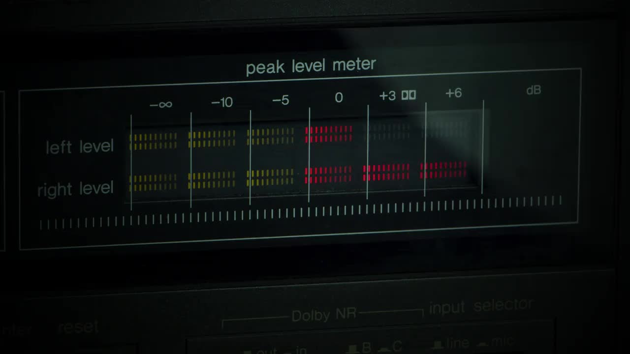 音频电平表视频下载