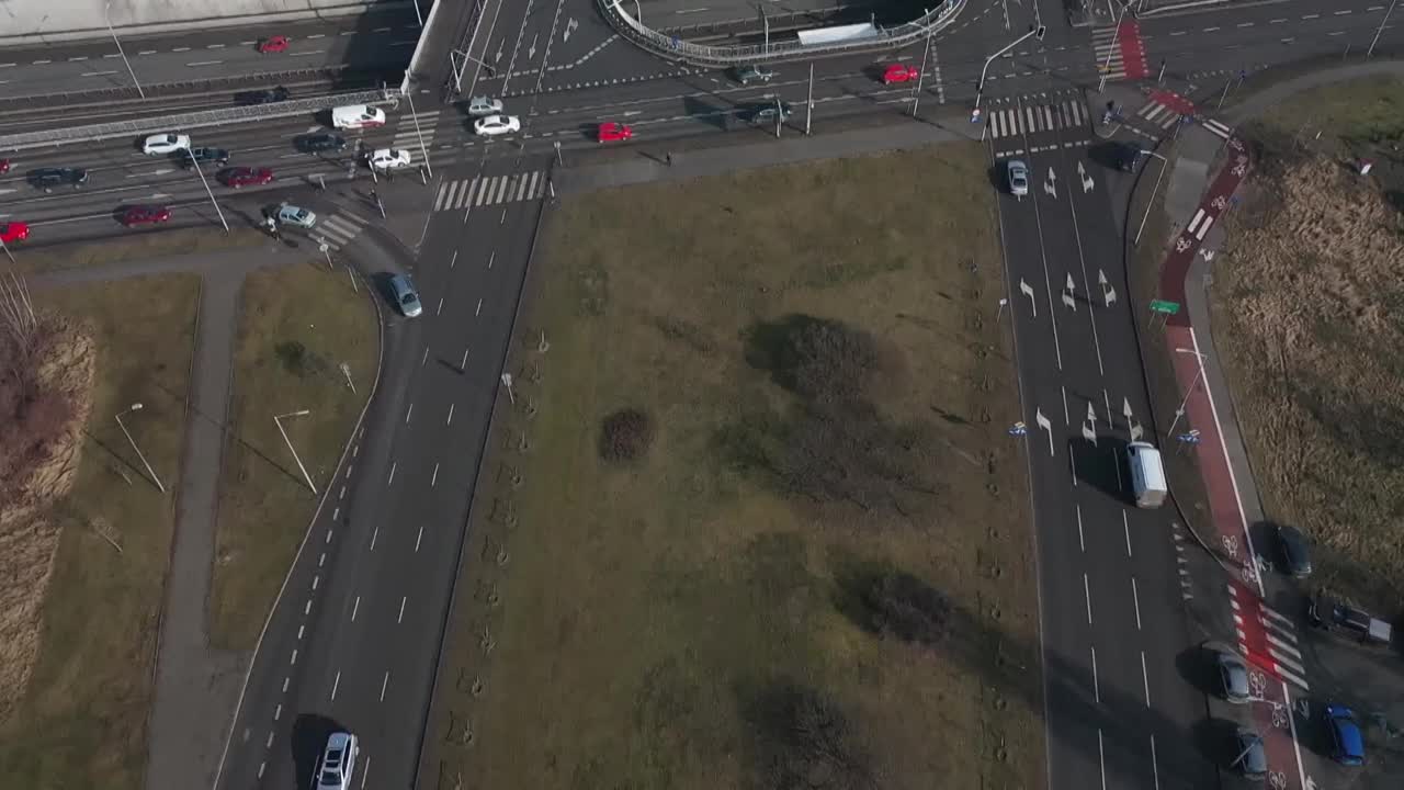 交通在霍茹夫视频素材