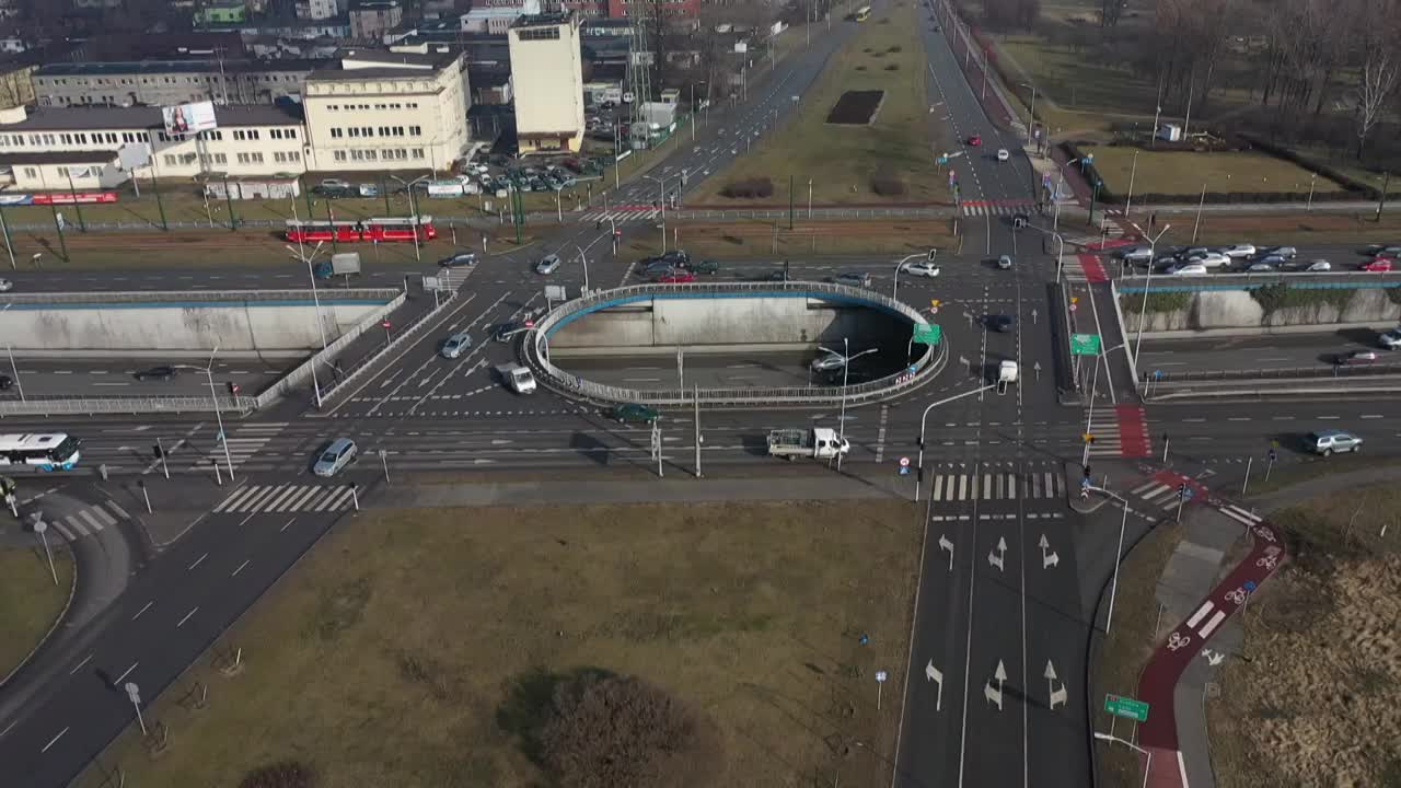 交通在霍茹夫视频素材