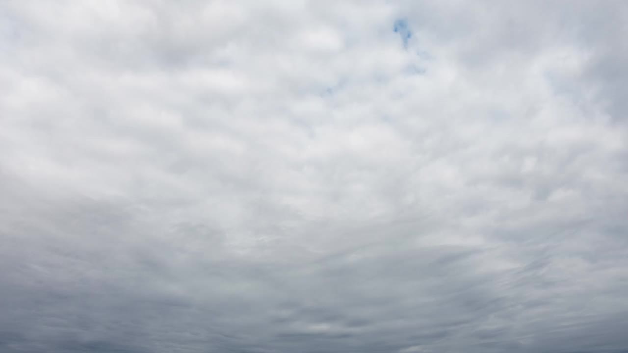 时间没有鸟，没有闪烁。大雷雨就要来了。高质量的4k镜头。视频素材