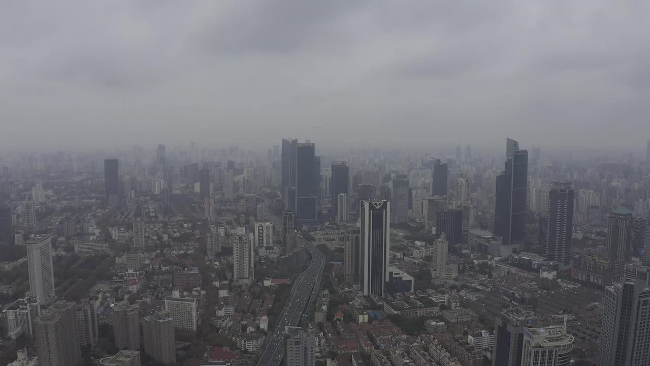 上海城市风光视频素材