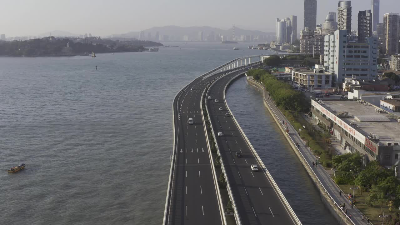 厦门城市风景视频素材