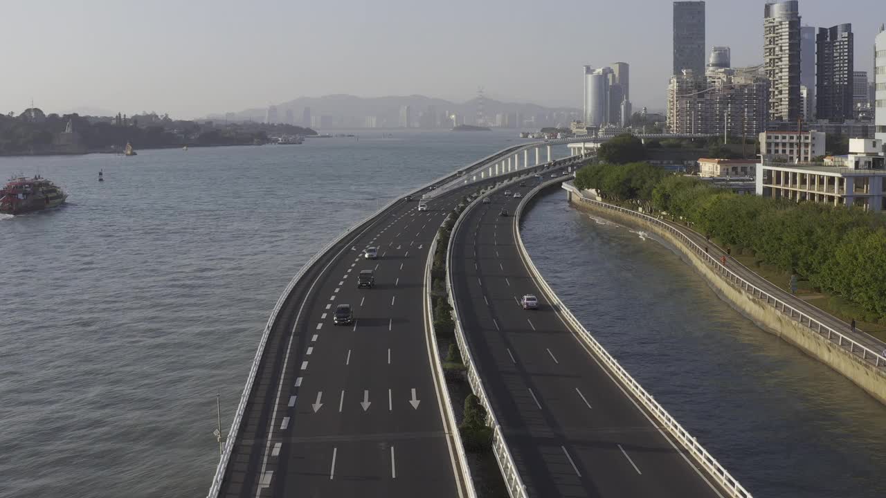 厦门城市风景视频素材