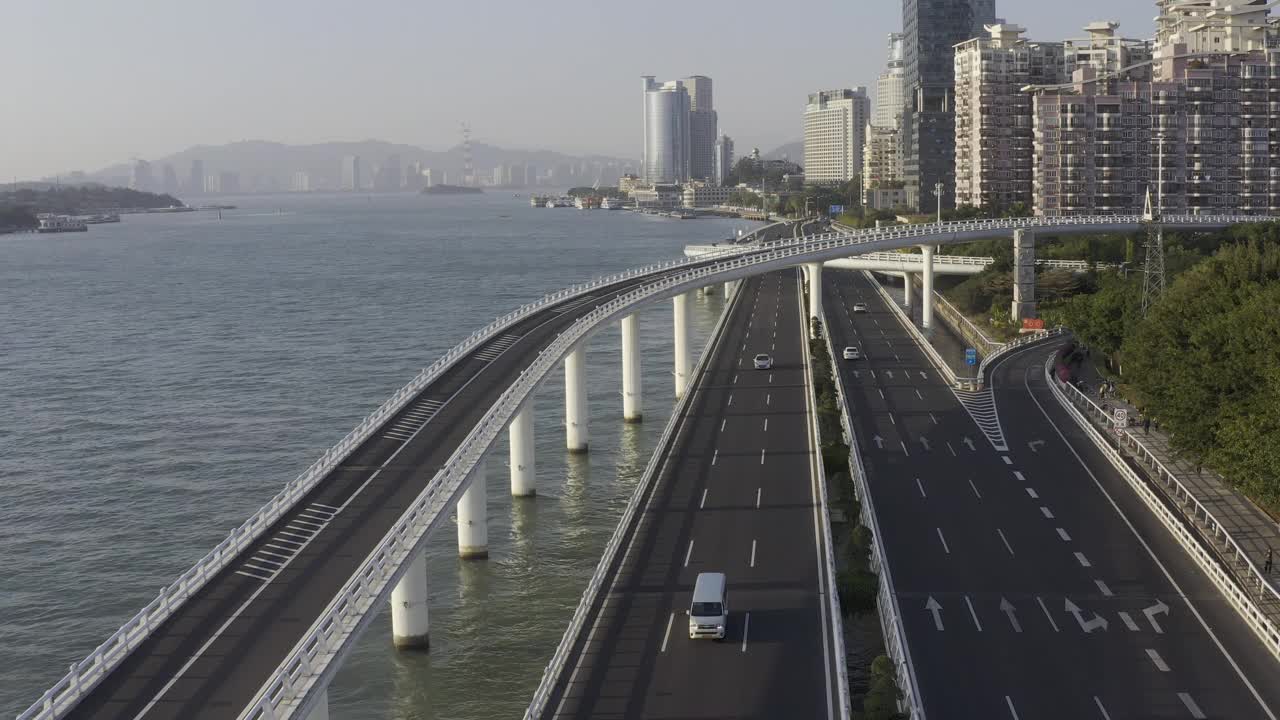 厦门城市风景视频素材