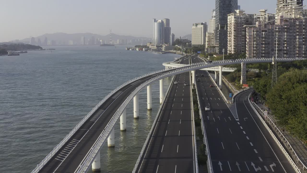 厦门城市风景视频素材