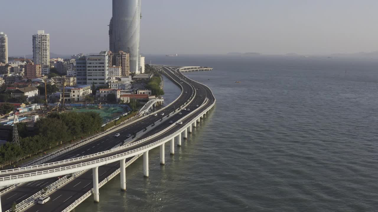 厦门城市风景视频素材