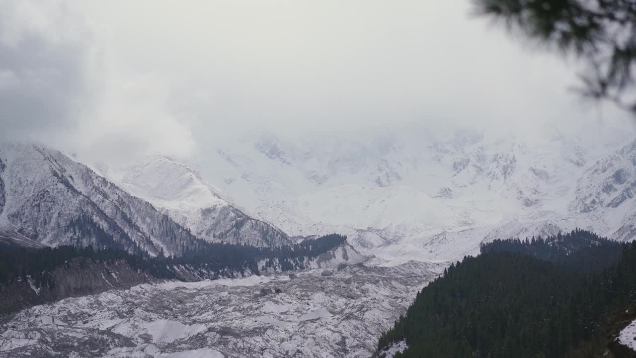 南迦帕尔巴特山喀喇昆仑山脉视频素材