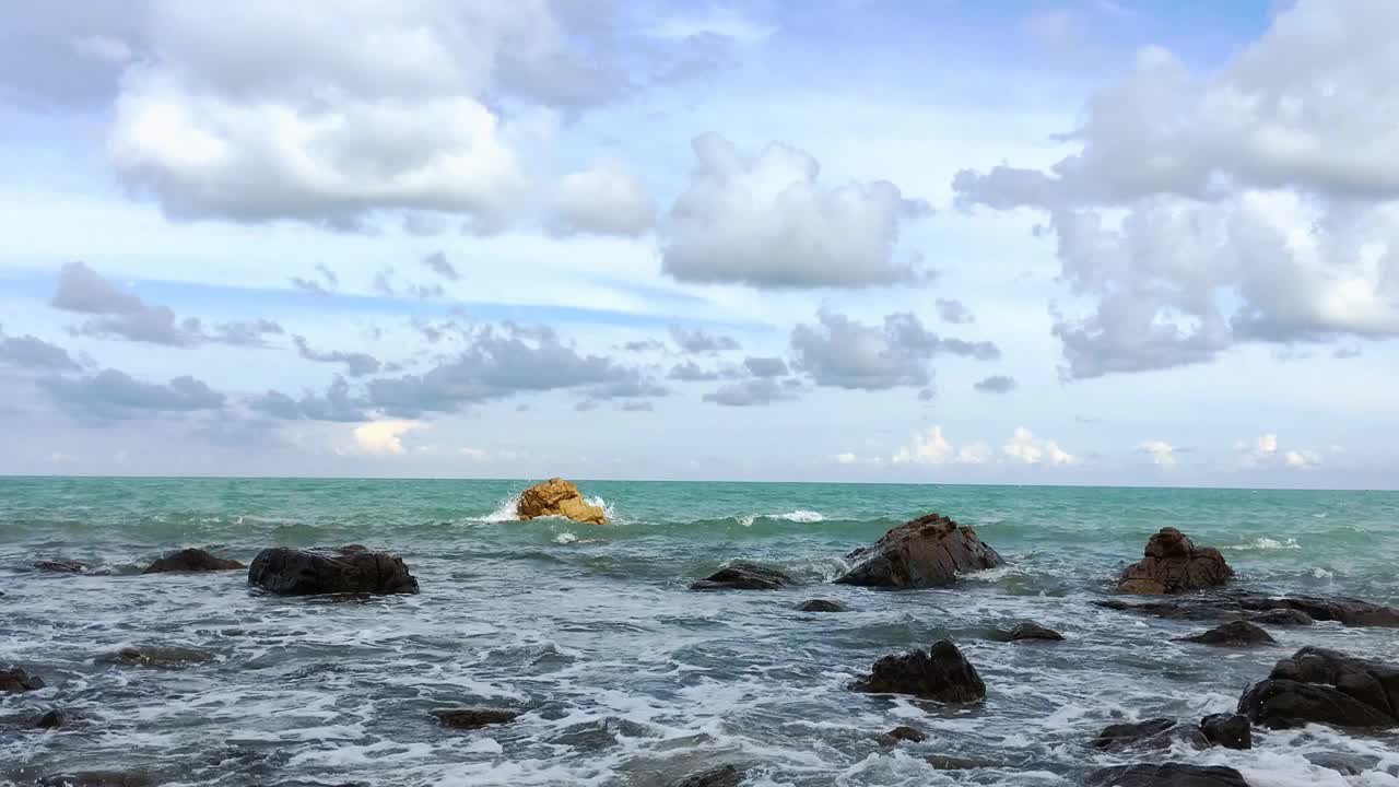 FHD延时拍摄，五彩缤纷的天空视频素材