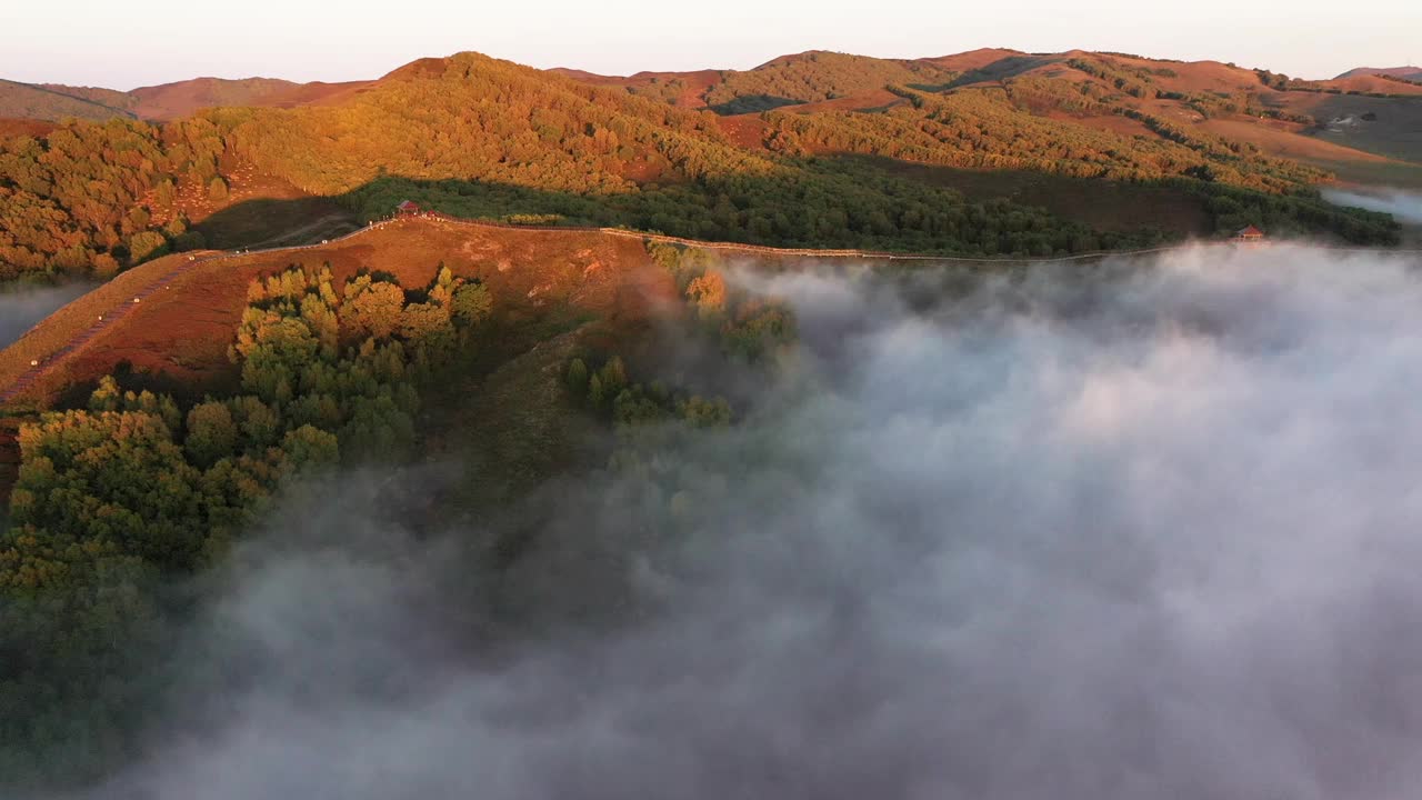 高大的山脉视频素材