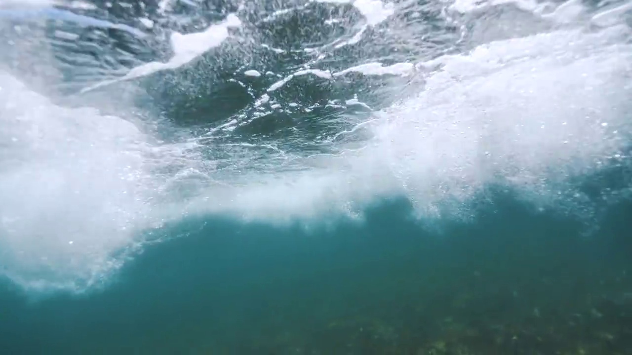 水下波视频素材