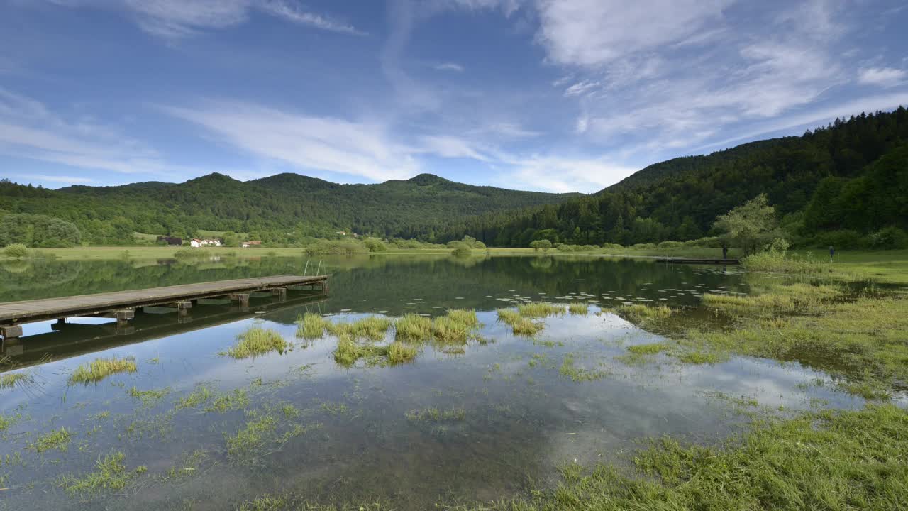 湖Podpeč间隔拍摄视频下载