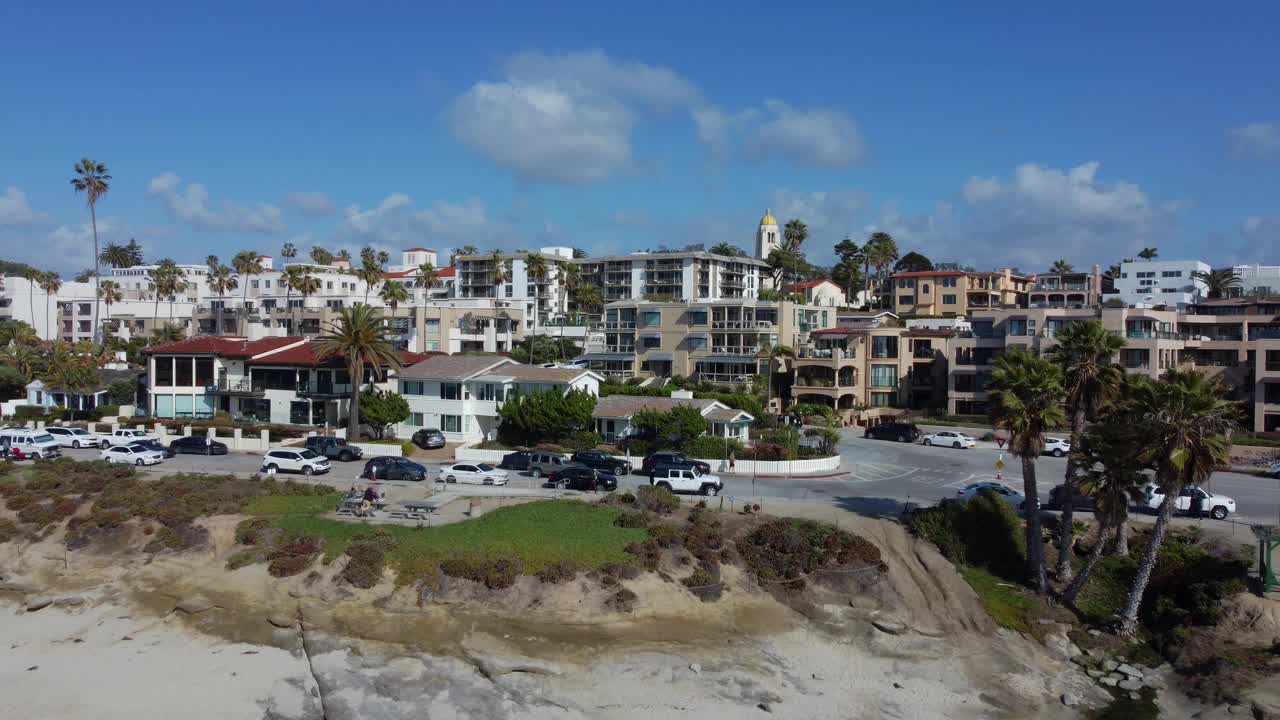 圣地亚哥的La Jolla。视频素材