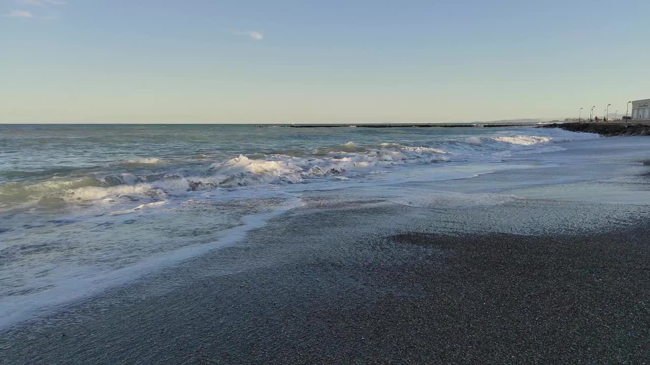 海景,日落视频素材