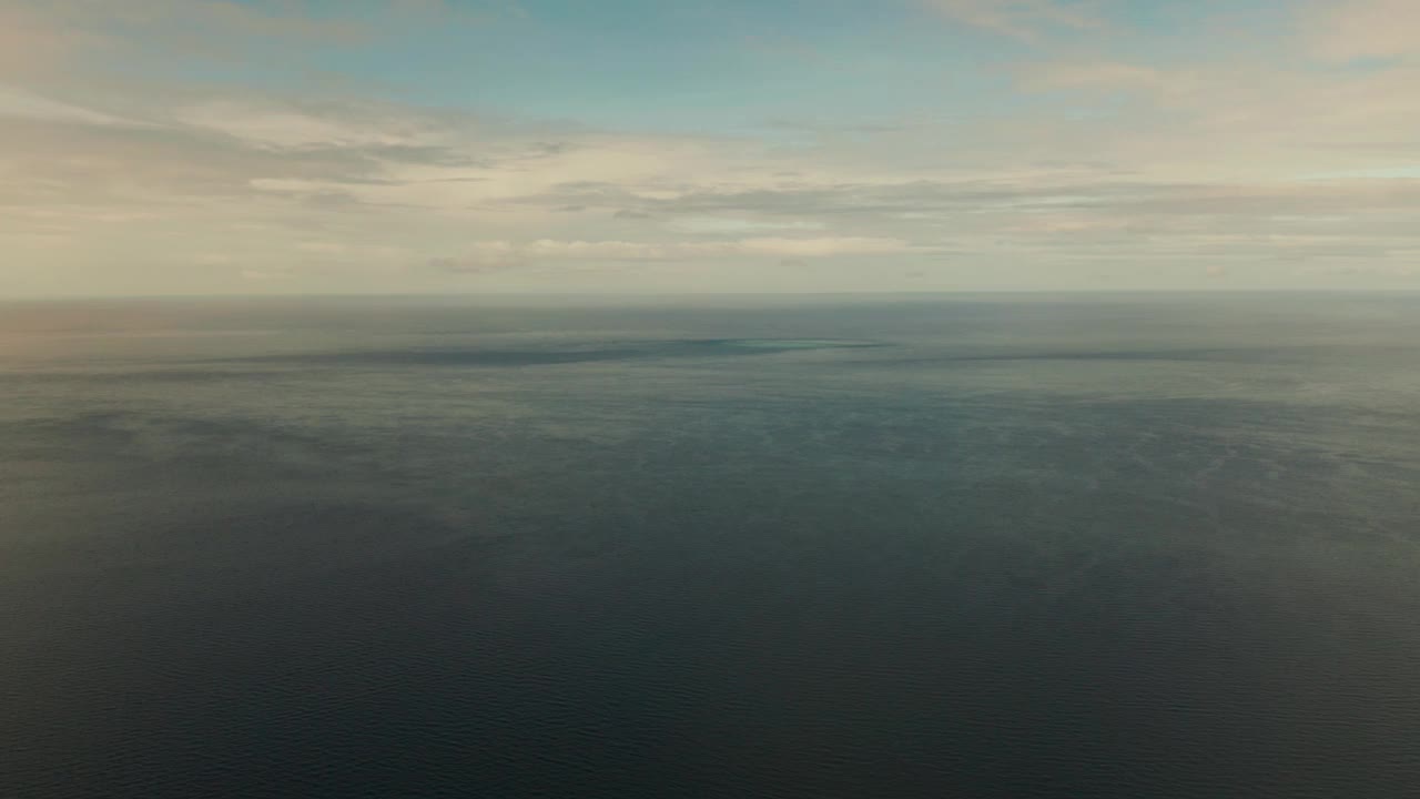 海景，碧海，云天，岛屿视频素材